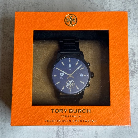 Tory Burch Other - NWT Tory Burch Gigi ToryTrack Black Touchscreen Smartwatch